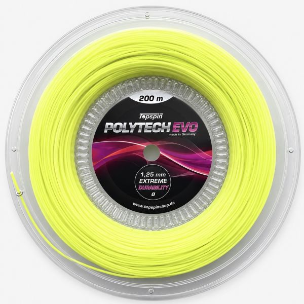 Topspin Poly Tech Evo Tennis String (200 m)