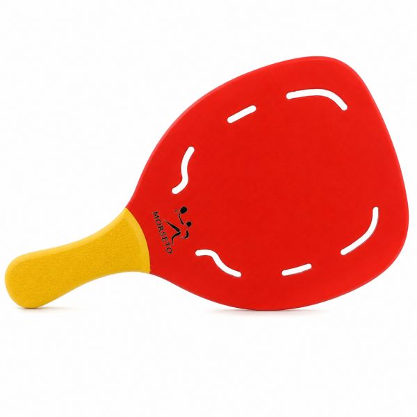 Beach Racquet Morseto Gold Red with Holes