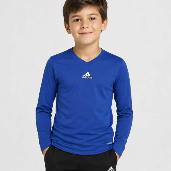 adidas Team Base Boys' Long-Sleeve Top