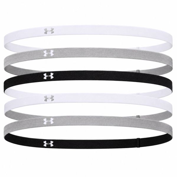 Under Armour Mini Elastic Women's 6-Pack Headbands 1389932-001