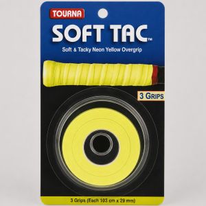 Tourna Soft Tac Tennis Overgrips x 3 STT-NY